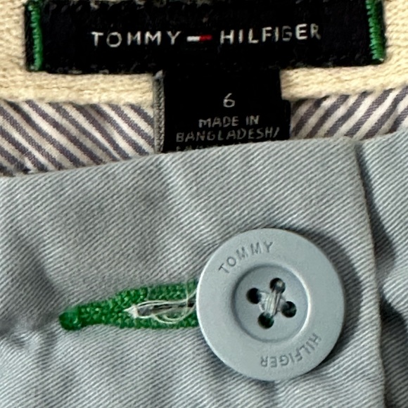 Women’s Blue Tommy Hilfiger Chino Cotton Pants- Size 6 - Picture 4 of 5